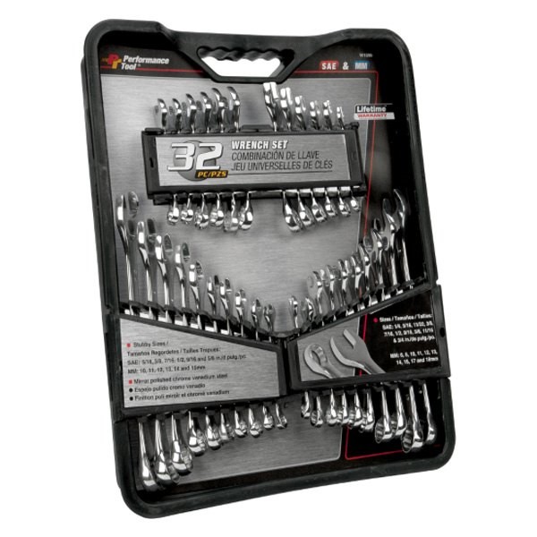 32-piece 1/4″ to 3/4″ & 6 to 18 mm 12 32-piece 1/4″ to 3/4″ & 6 to 18 mm