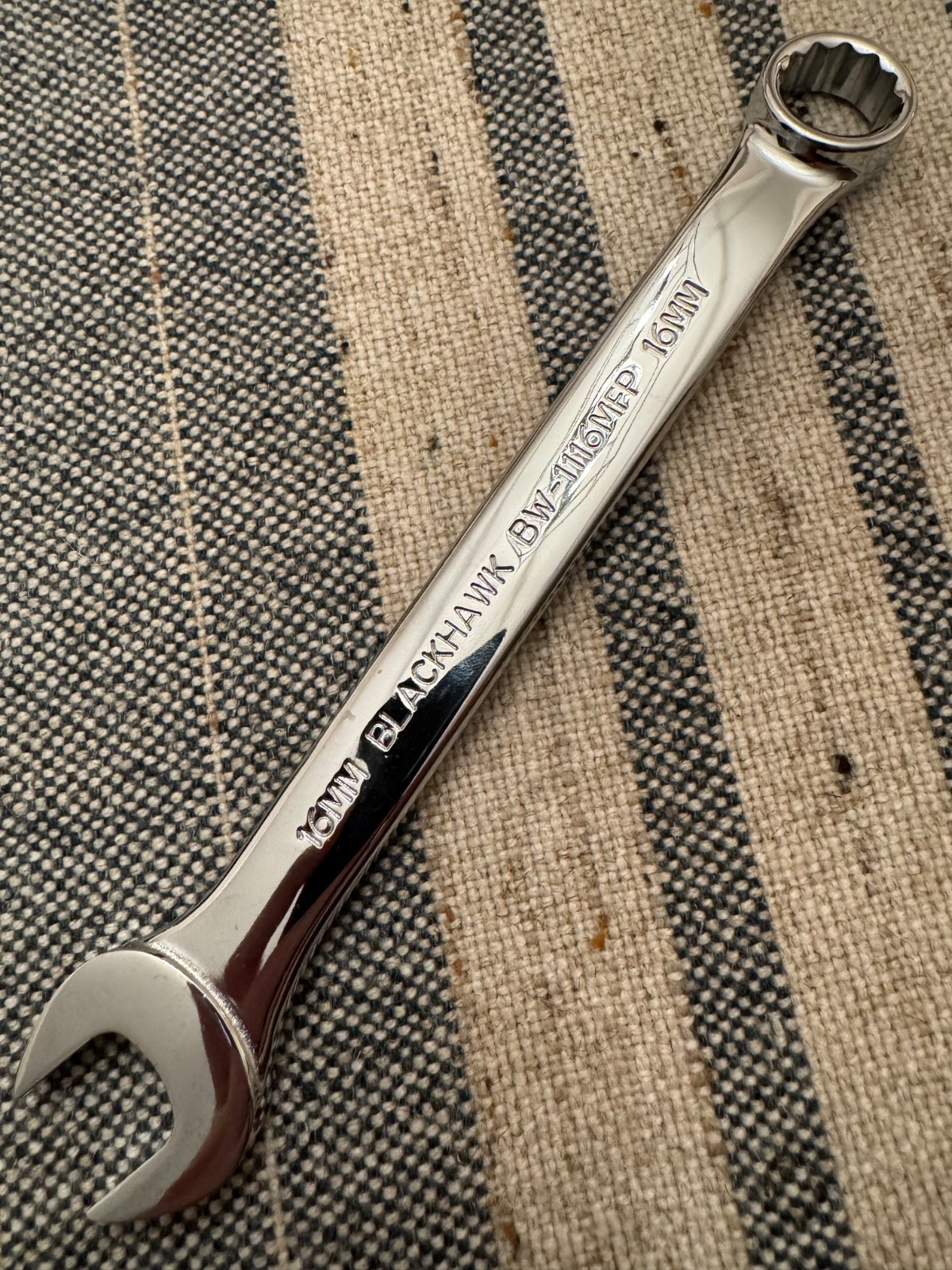 Blackhawk Proto BW-1116MFP 16mm Combination Wrench 12pt Full Polish USA NOS