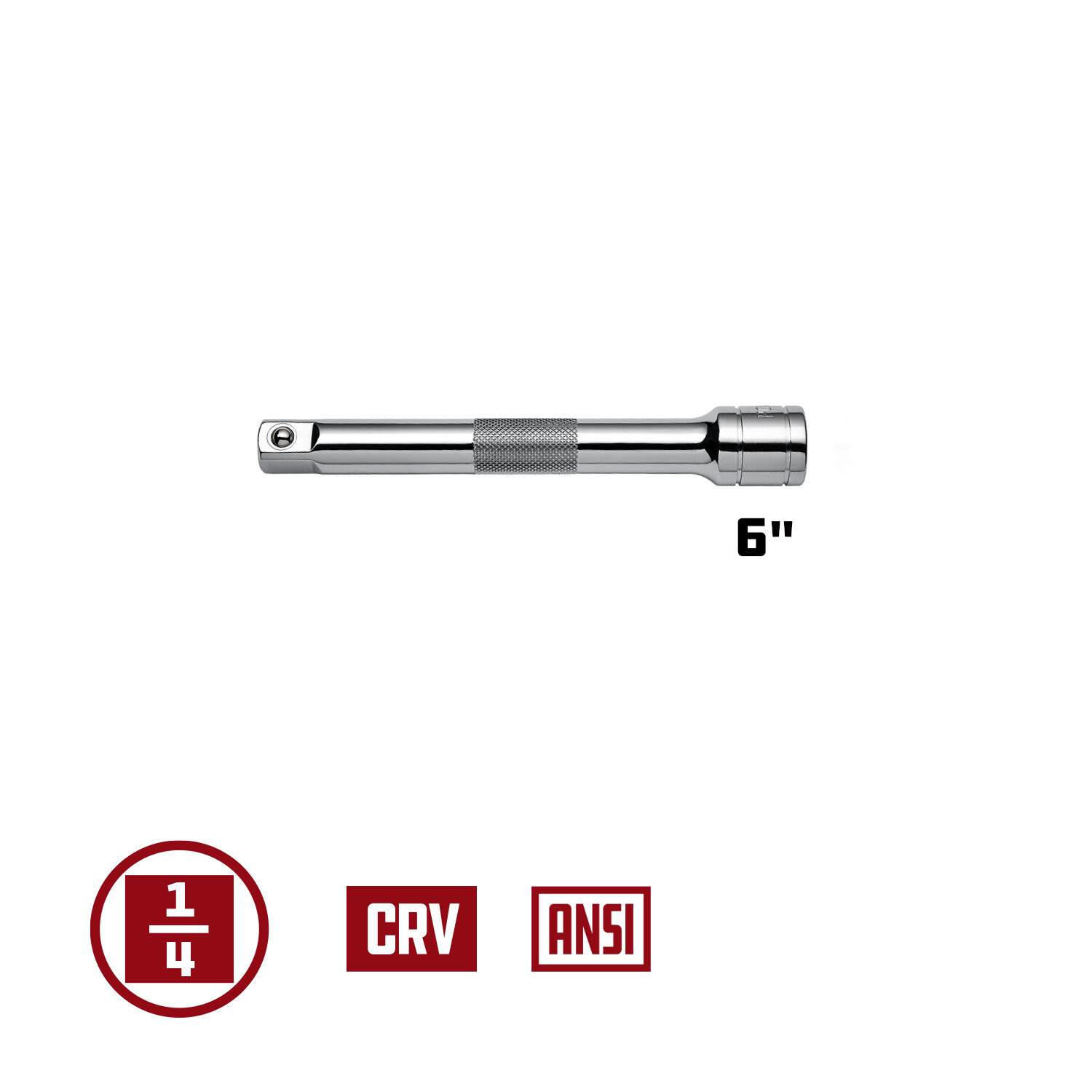 Powerbuilt 1/4 Inch Drive 6 Inch Extension – 640504