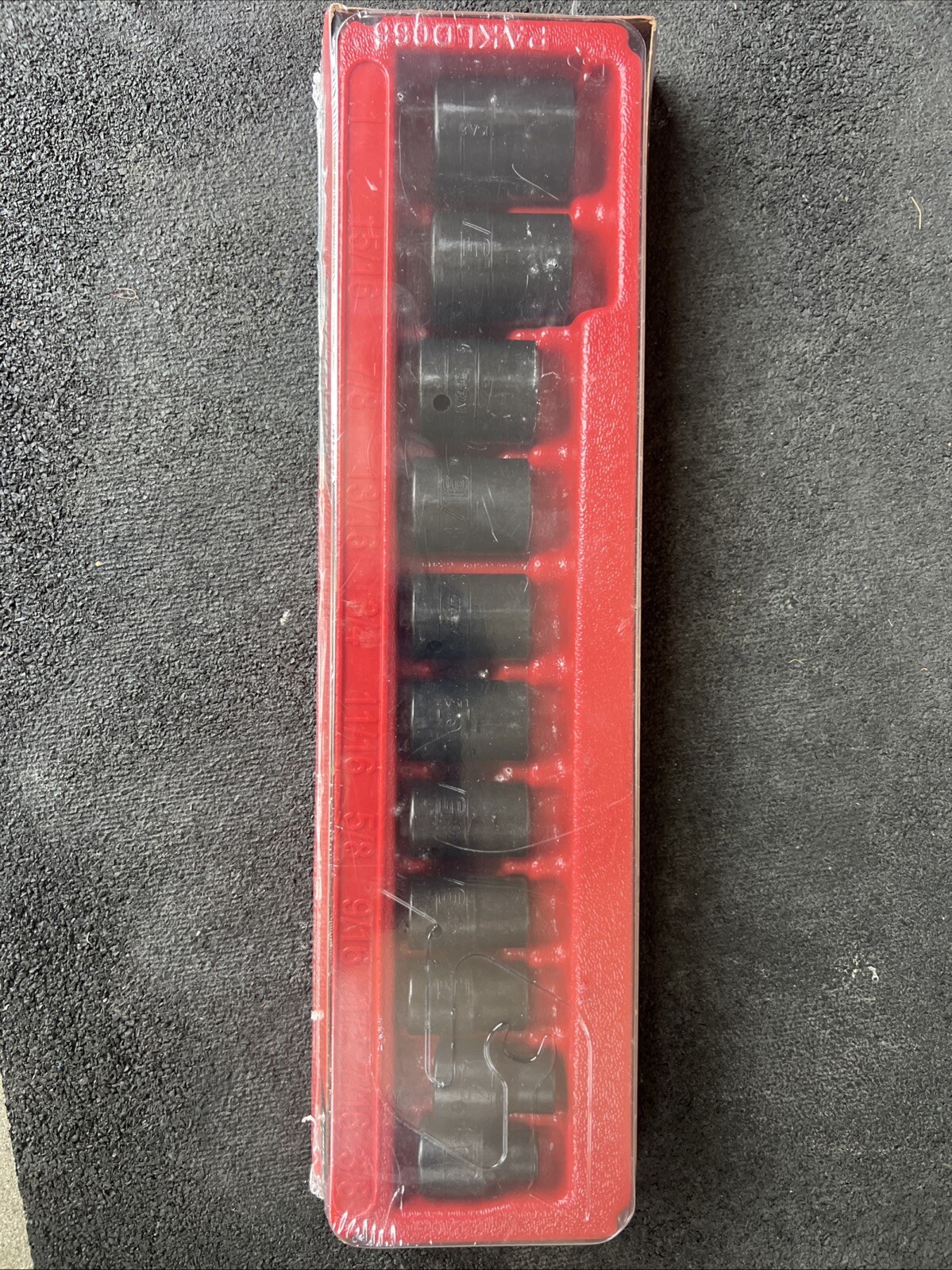 For Snap-on 1/2″ drive 3/8″ – 1″ 6-point Shallo Impact Socket Set 311IMYA SEALED