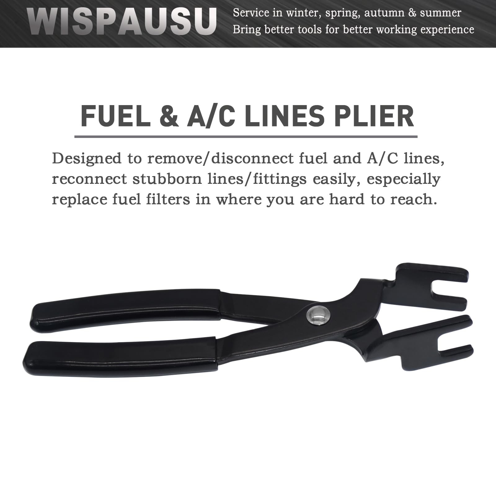 WISPAUSU Fuel and AC Line Disconnect Plier, 37300 Fuel Line Connector Removal…