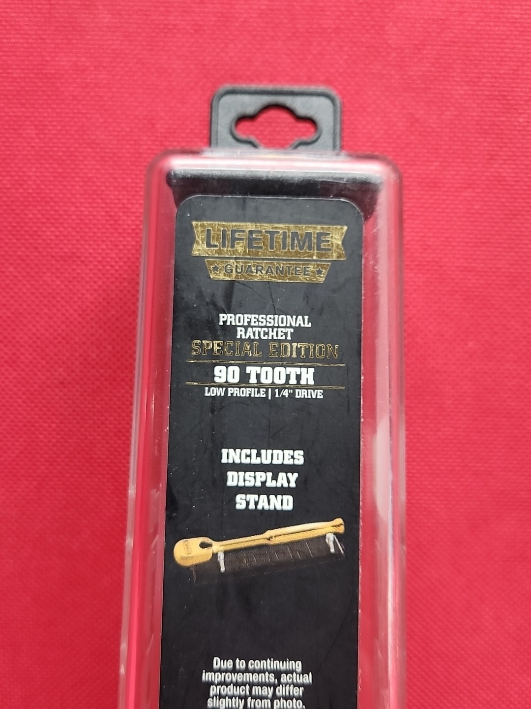 Special Edition 24k Gold Plated ICON = No. 59786 = 1/4″ Inch Drive Ratchet New !