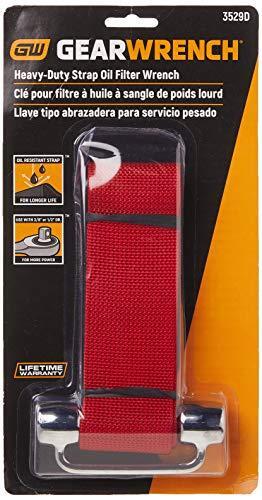 GEARWRENCH 3/8″ & 1/2″ Drive Heavy-Duty Oil Filter Strap Wrench, 3529D