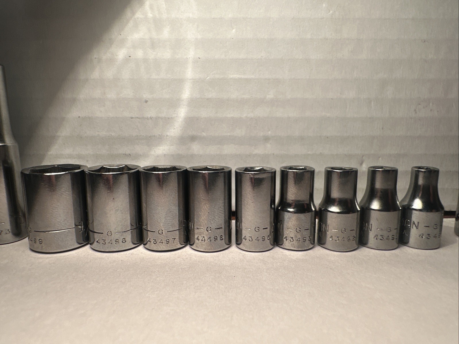 Craftsman 29 Piece SAE 1/4” Drive Set w/Ratchet , 6 & 12 point sockets &more USA