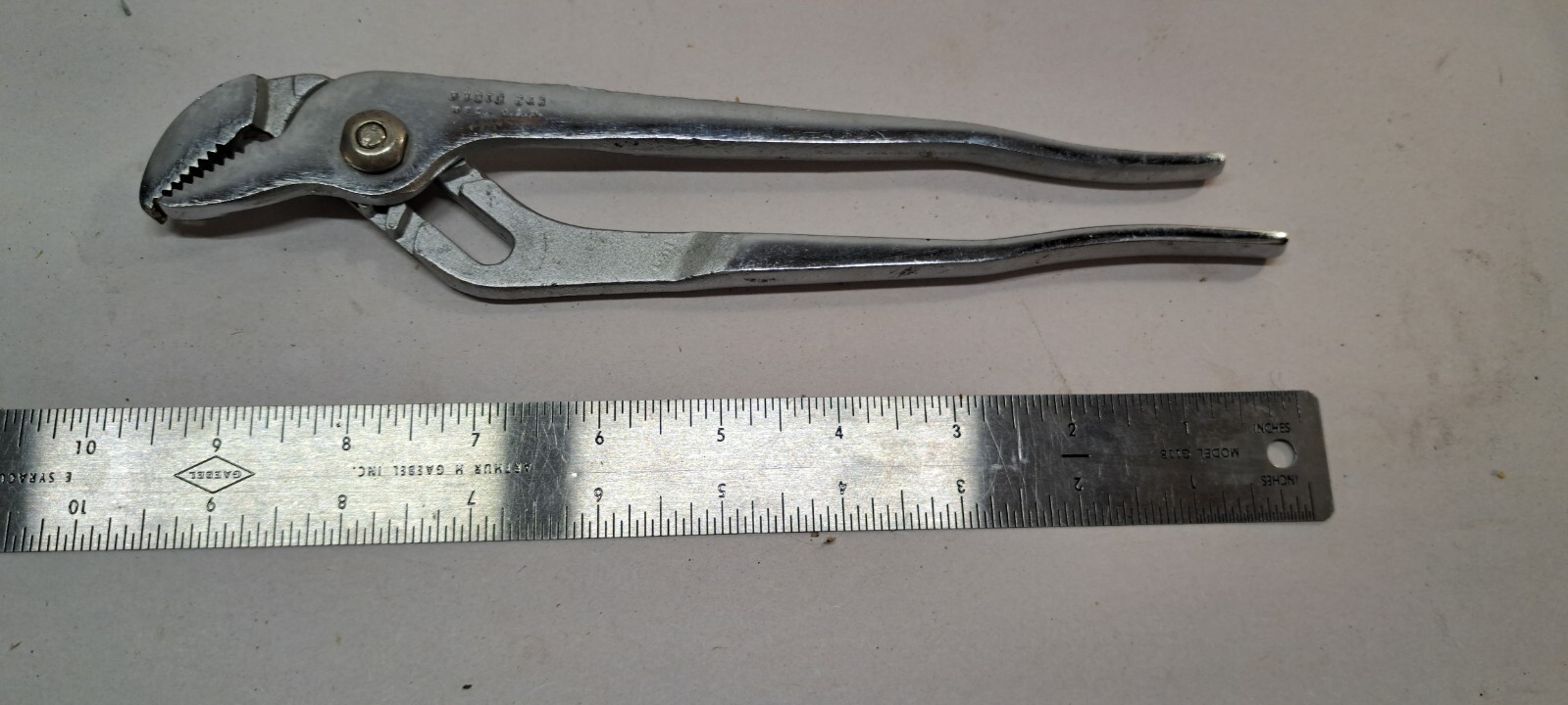 Proto Tools 243 Channel Lock Slip Joint Pliers Wrench 10″ USA