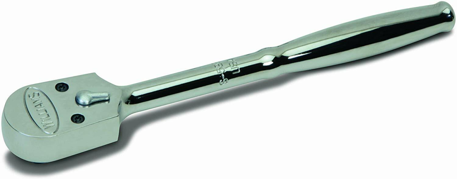 3/8″ Drive Enclosed and Flex Head Ratchets, Chrome Finish, Williams