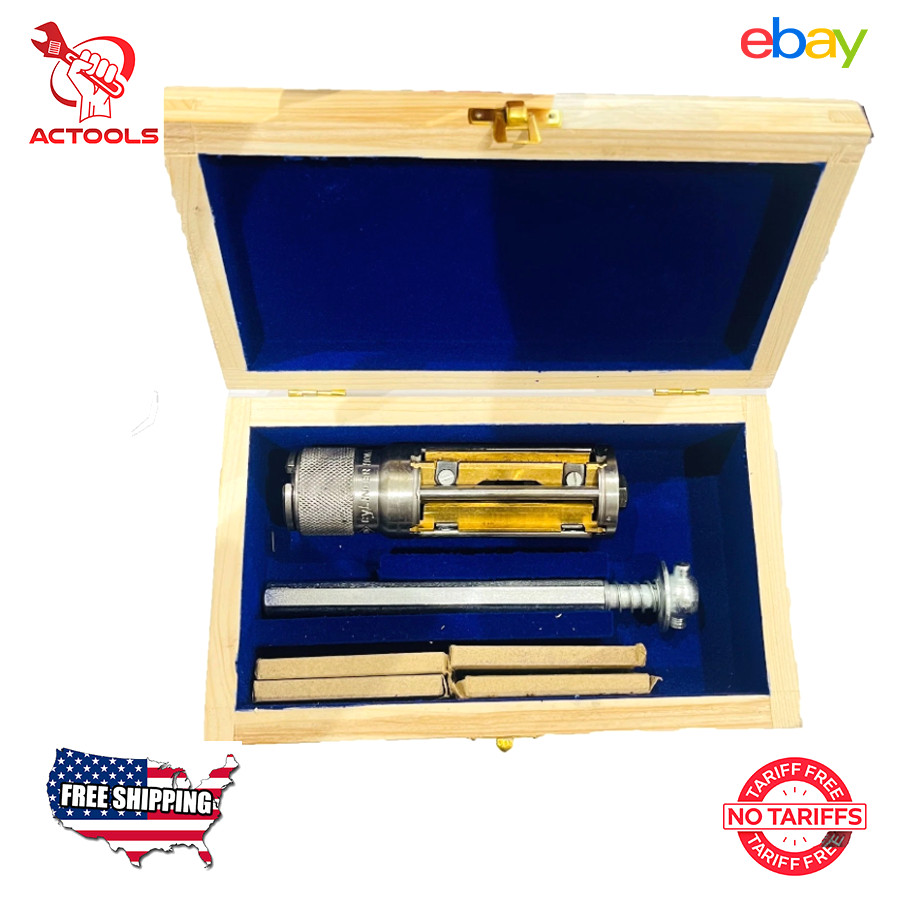 Cylinder Engine Hone Kit 45 to 65mm Honing Machine + 4 set Honing Stones USA