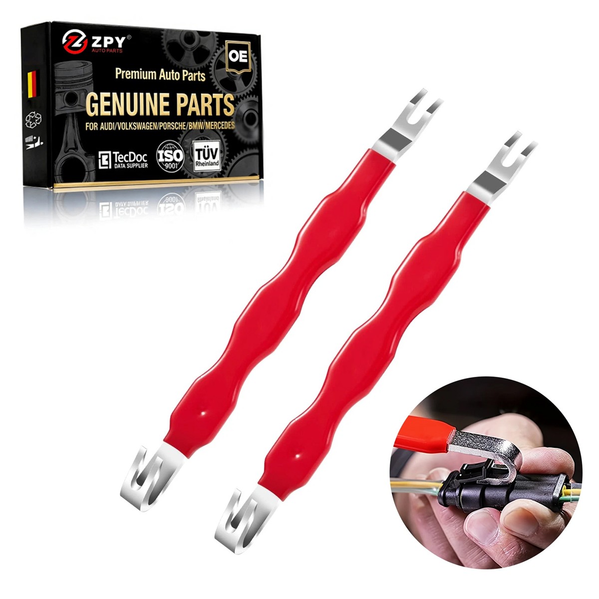 2PCS Electrical Terminal Connector Separator Removal Tool for Automotive 7.5inch