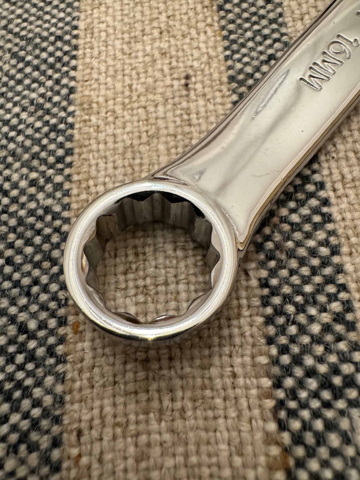 Blackhawk Proto BW-1116MFP 16mm Combination Wrench 12pt Full Polish USA NOS