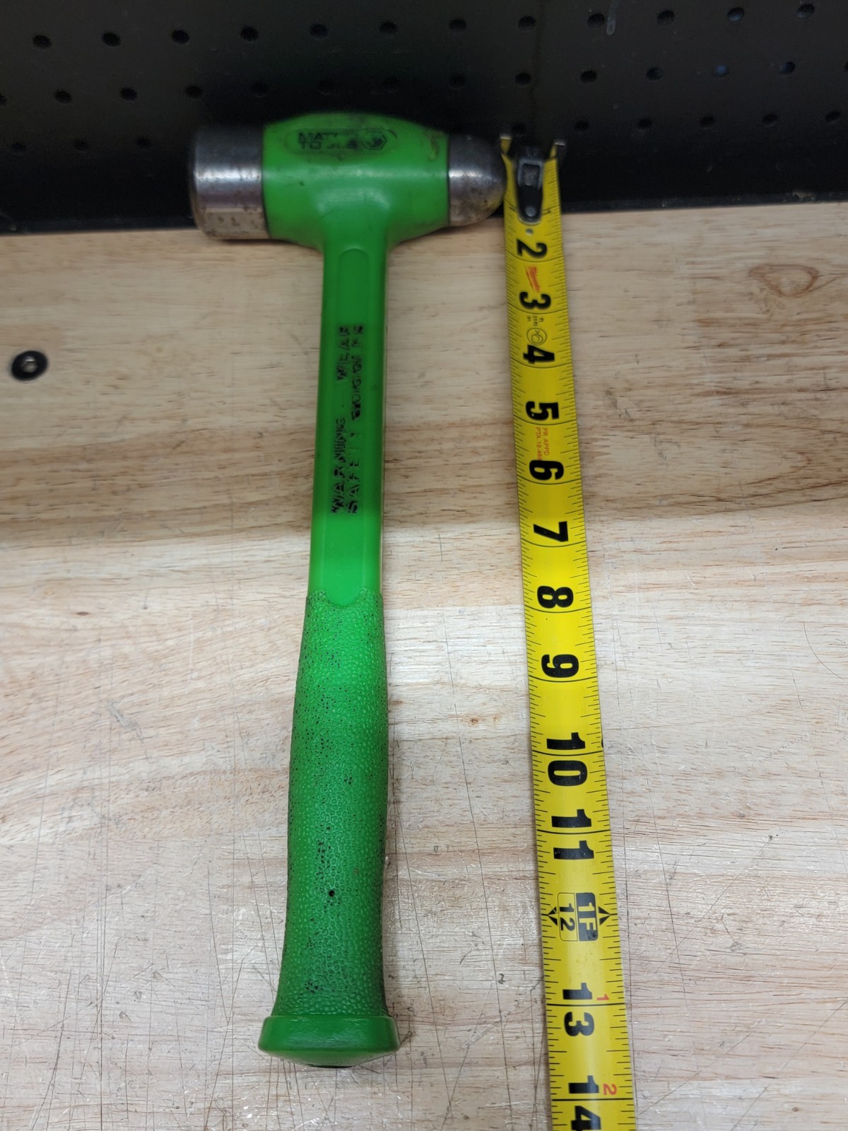 Matco Tools 32oz Ounce Ball Peen Dead Blow Hammer Green BH32DB Made in USA