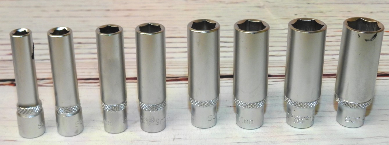 Sonic 309402 95 piece metric combination 1/4″ and 1/2″ Ratchet and socket set