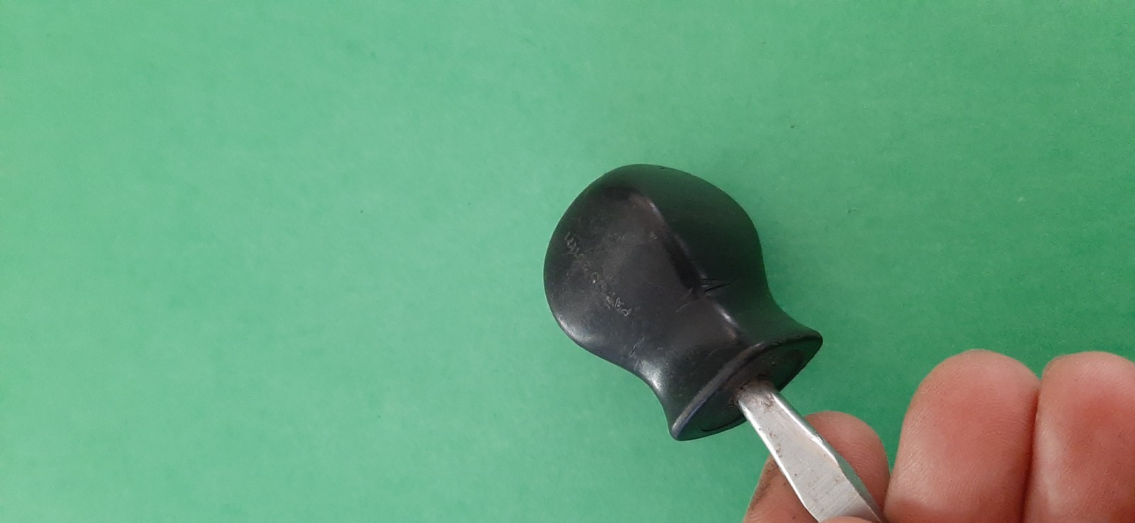 Snap-on SSD1 1/4″ Flat Head Slotted Stubby Hard Black Handle Screwdriver USA 603