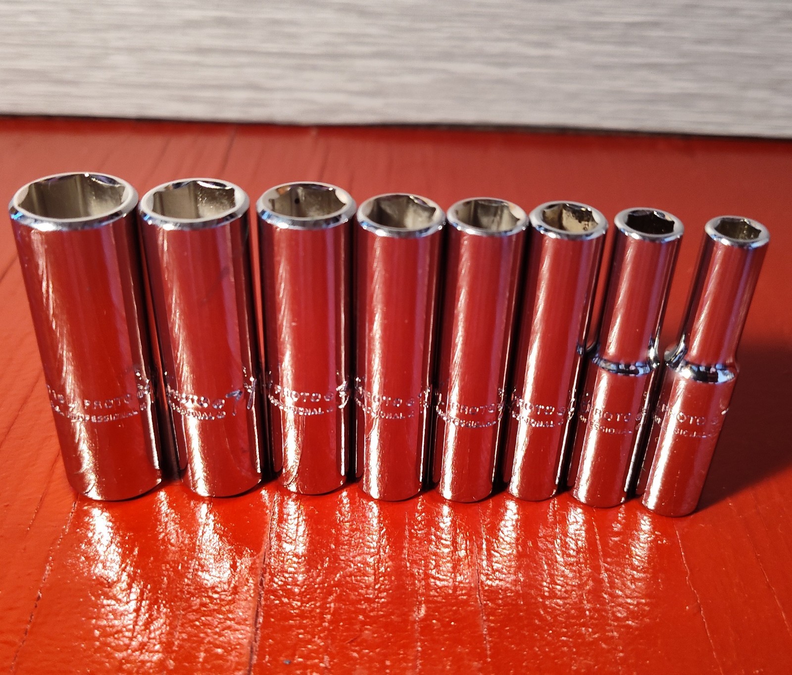 🇺🇲 PROTO PROfessional 45 Pc. Socket Set: SAE/MM, 1/2″ 3/8″ 1/4″ Drive (NEW)