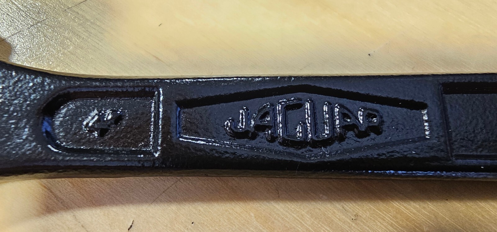 JAGUAR E-TYPE GARRINGTON TYPE ADJUSTABLE SPANNER JAGUAR LOGO FAST POST C4651