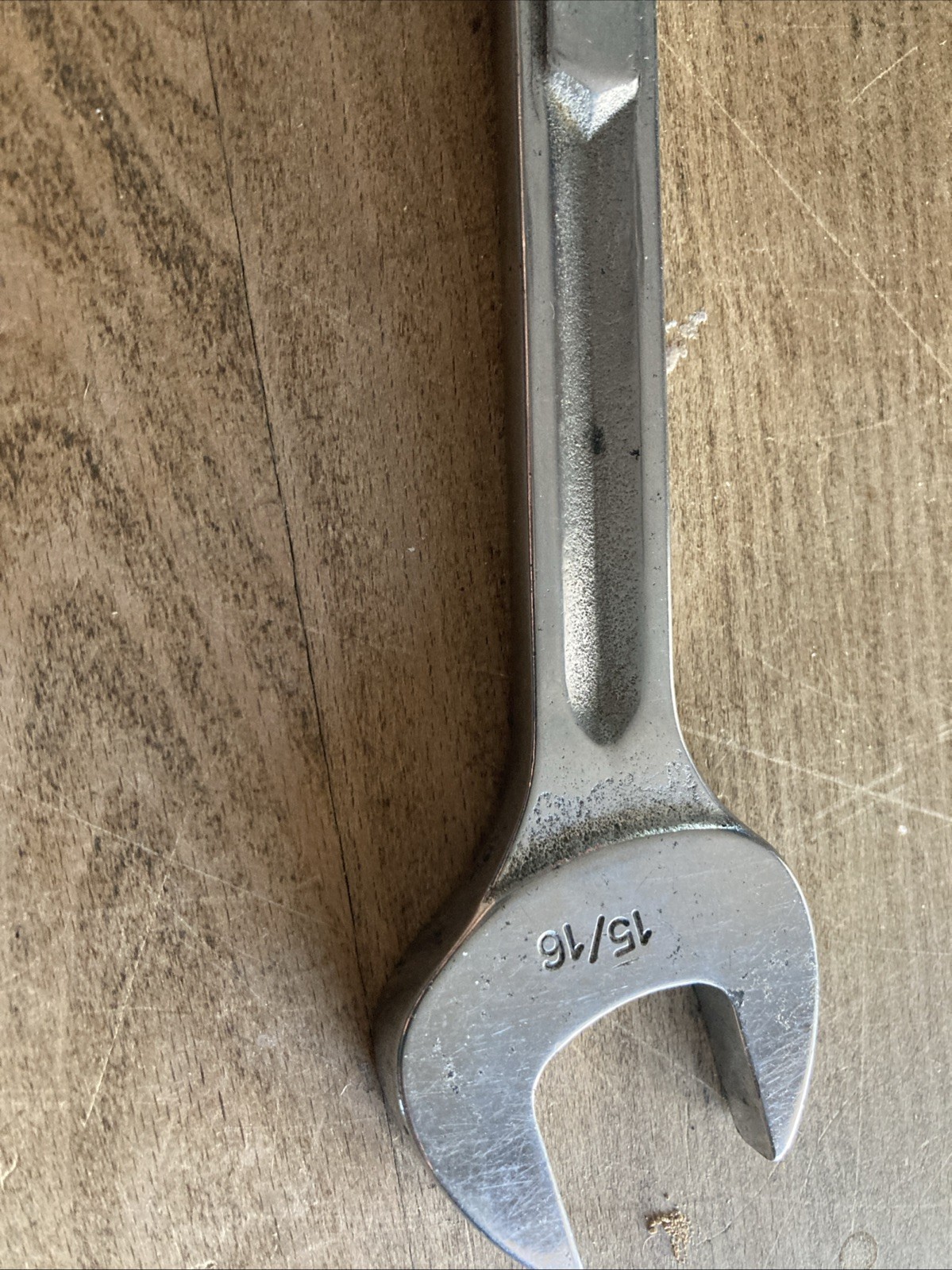 Snap-on VS2830 Open End Wrench 7/8″ x 15/16″ SAE 4-Way Angle Head USA Vintage