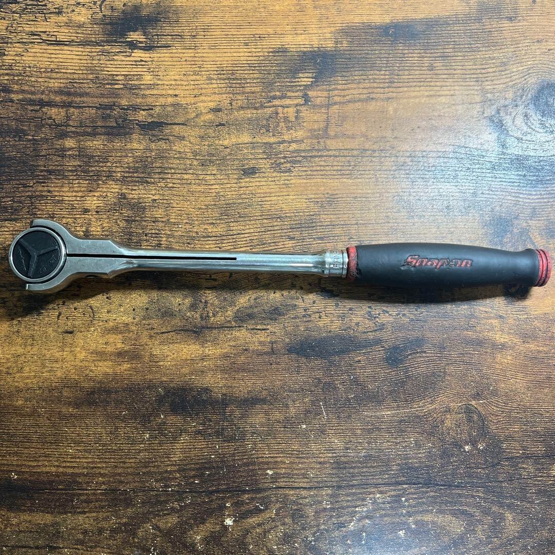 JUNK Snap on tools FHNF100 3/8 inch Ratchet Swivel Head/Red Black