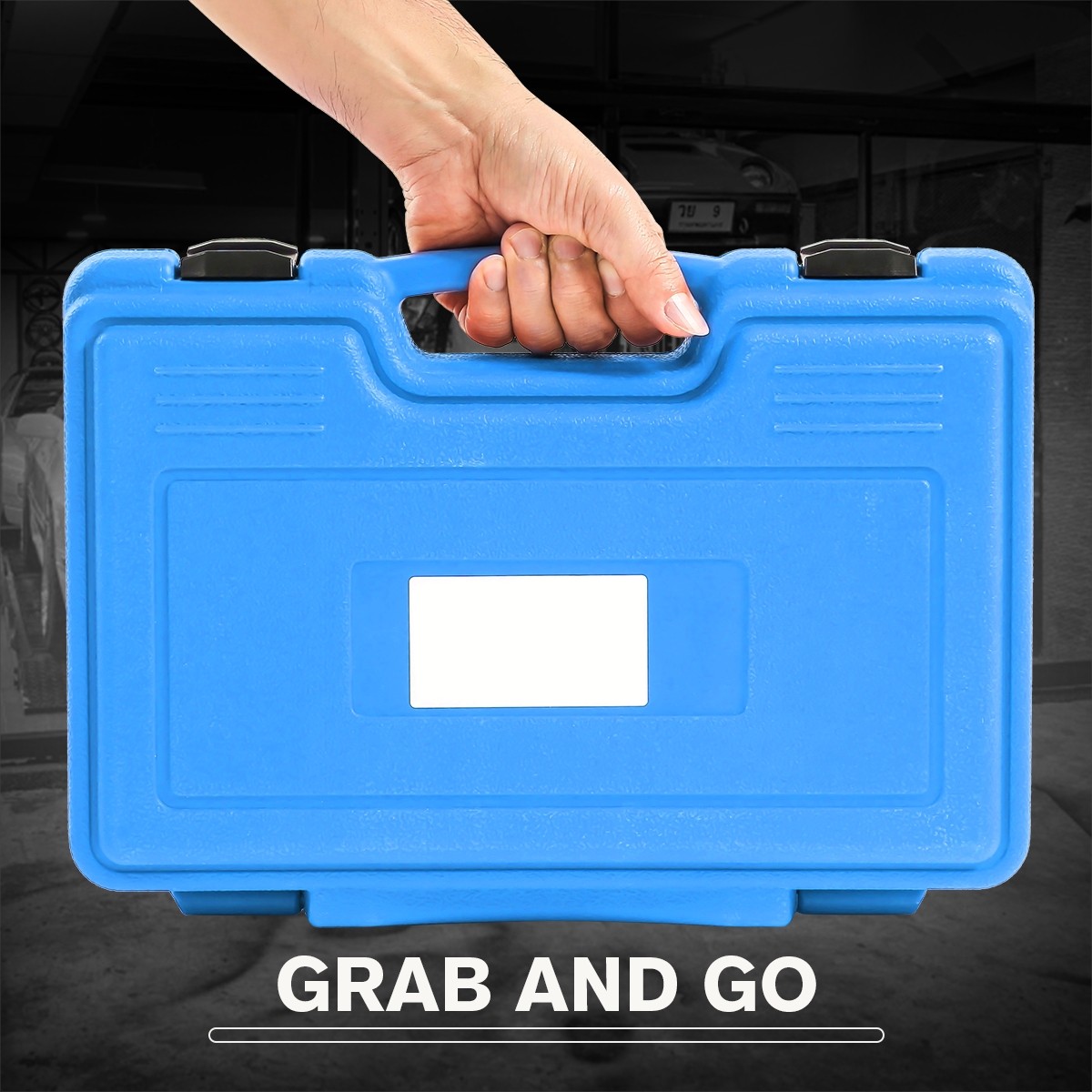 5pcs Front End Service Ball Joint Separator Tie Rod Removal Tool w/ Case Blue