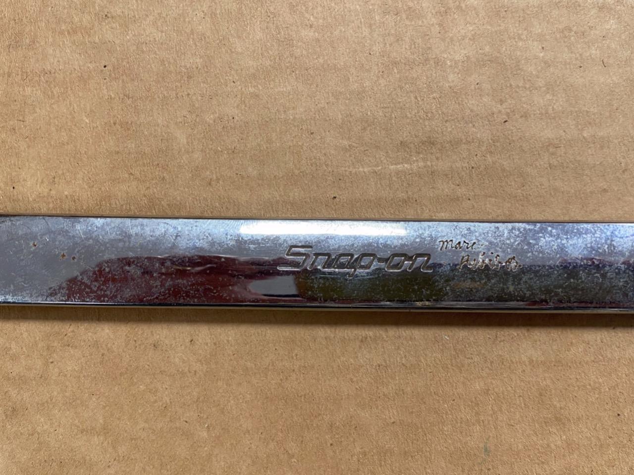 SNAP-ON OEX30B 15/16″ 12PT COMBINATION WRENCH- USED.