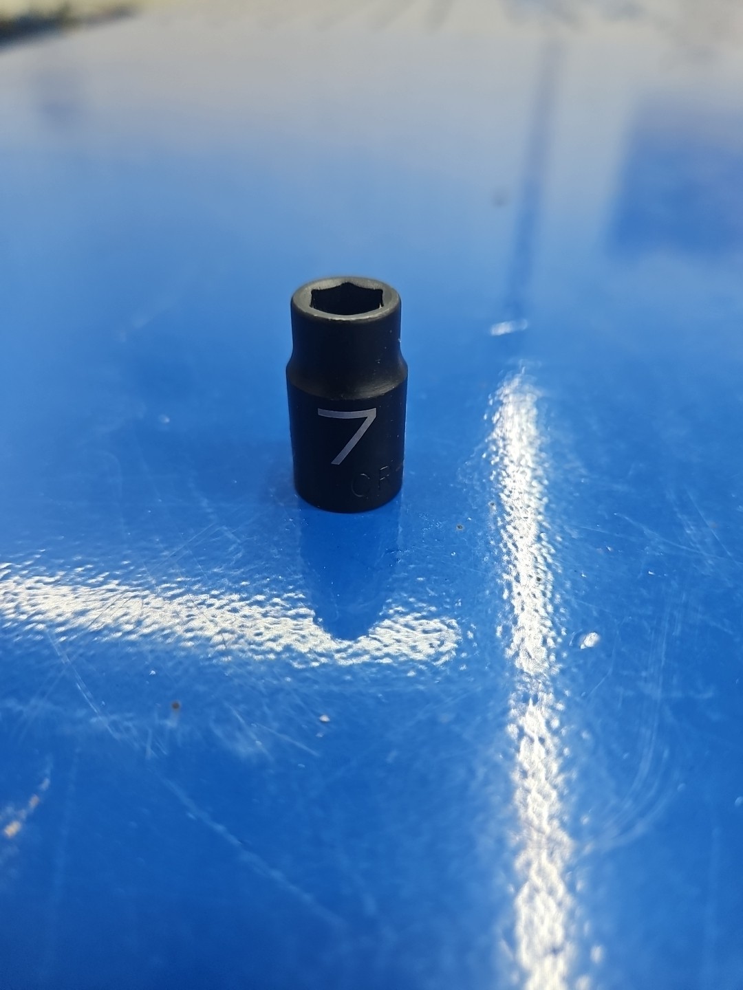 MATCO TOOLS «ADV» AP7M6V, 1/4″ DRIVE, 7MM. IMPACT SOCKET, SHALLOW, 6 POINT.