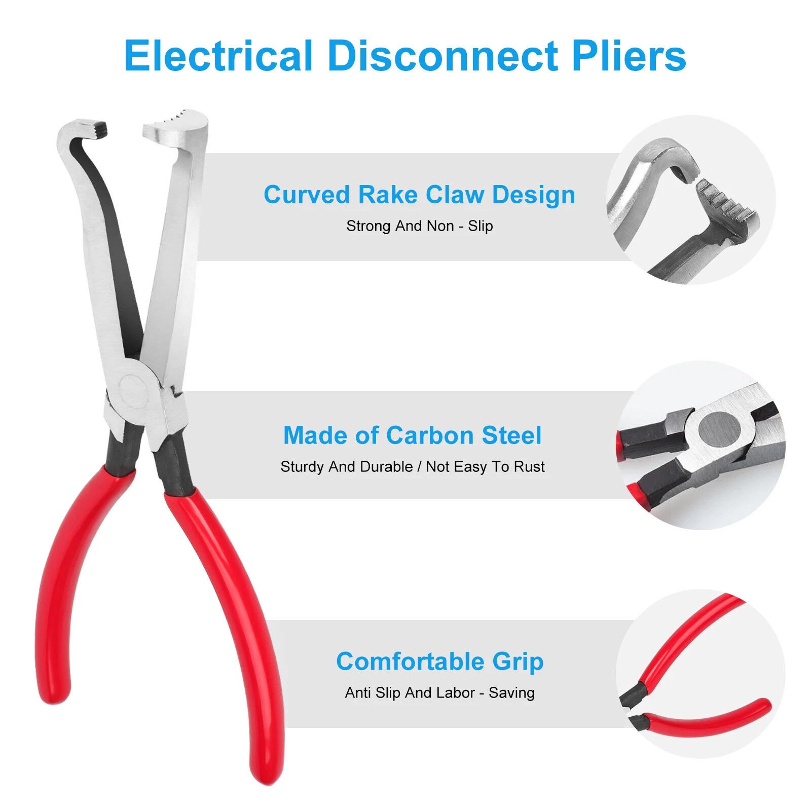 Brand New Electrical Disconnect Pliers Connector Separator Removal Tool Kit