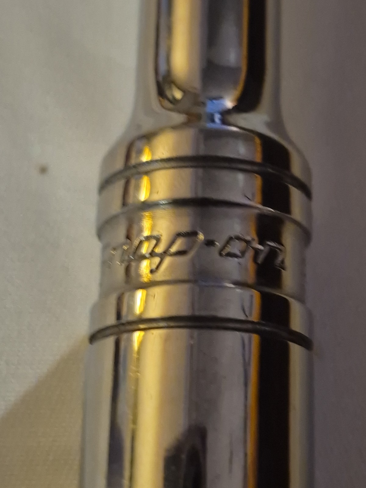 1990’s vintage Snap-on SL832 1/2″ drive 15″ long handle ratchet
