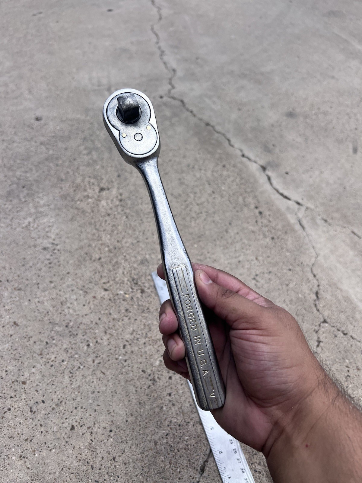 Bad-Axe Custom Craftsman 1/2″ Ratchet =V= Series w/Oil Port Ratchet USA