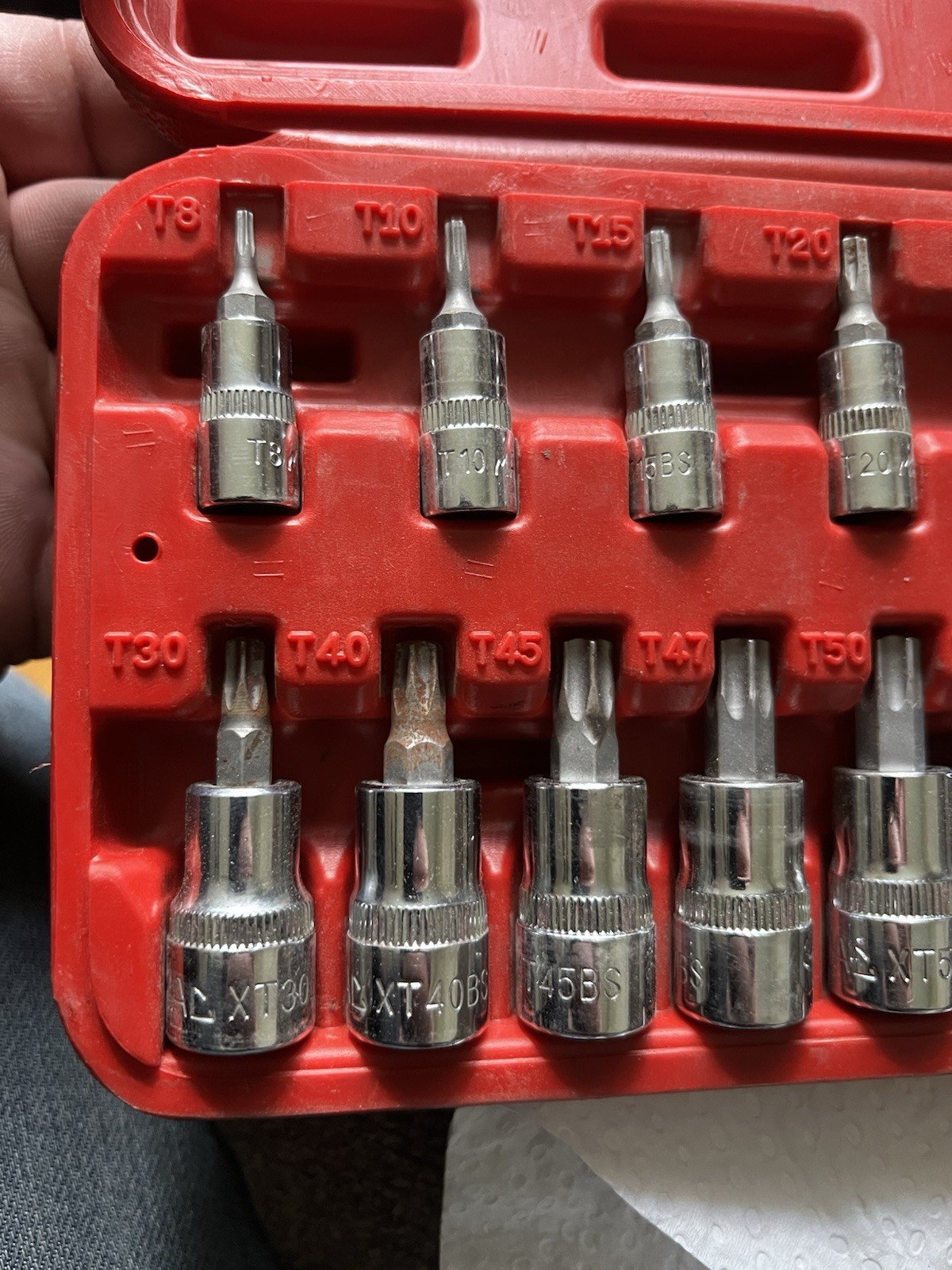 Mac Tools ST13B Torx Star Driver Set With Case,