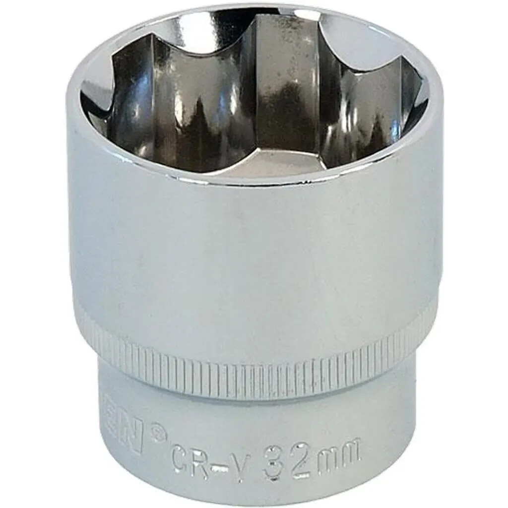 Neilsen 1/2″ Drive Standard Shallow Square Metric Single Socket 32mm