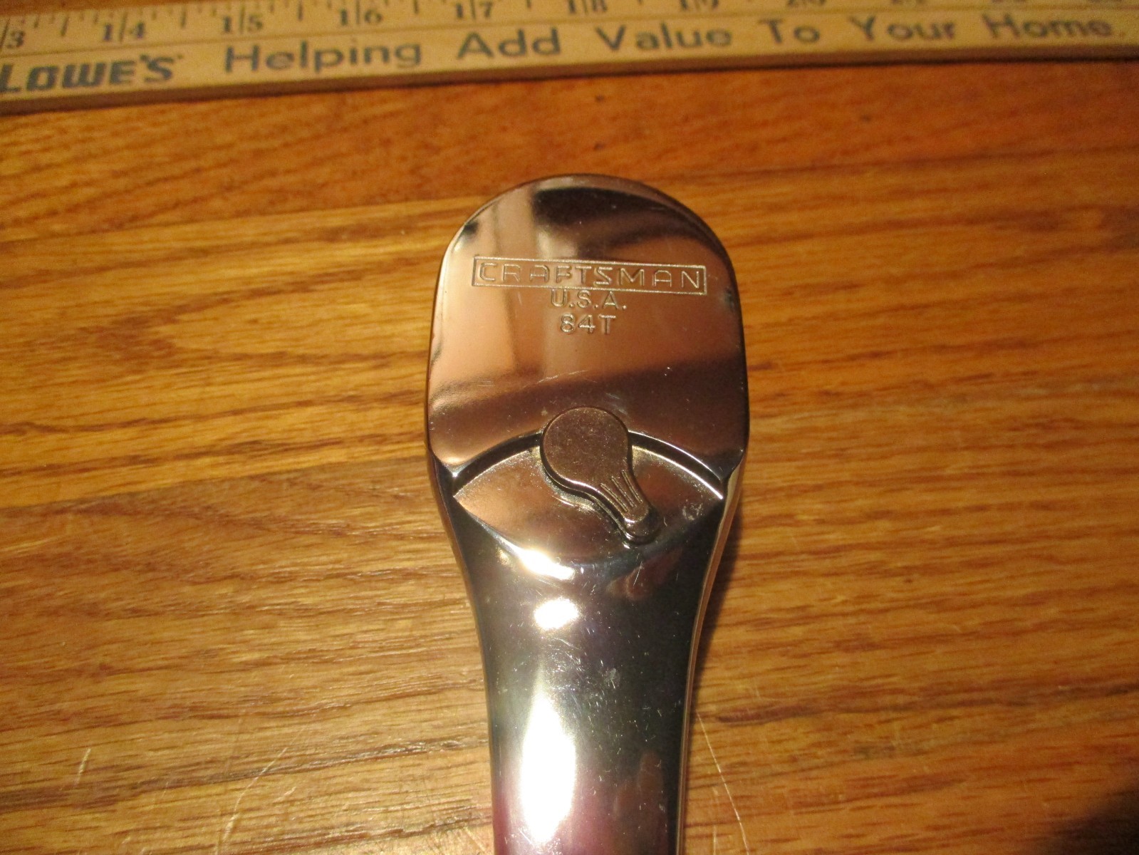 Craftsman USA 25482 1/2 Drive Ratchet USA Made See Photos for Condition RARE