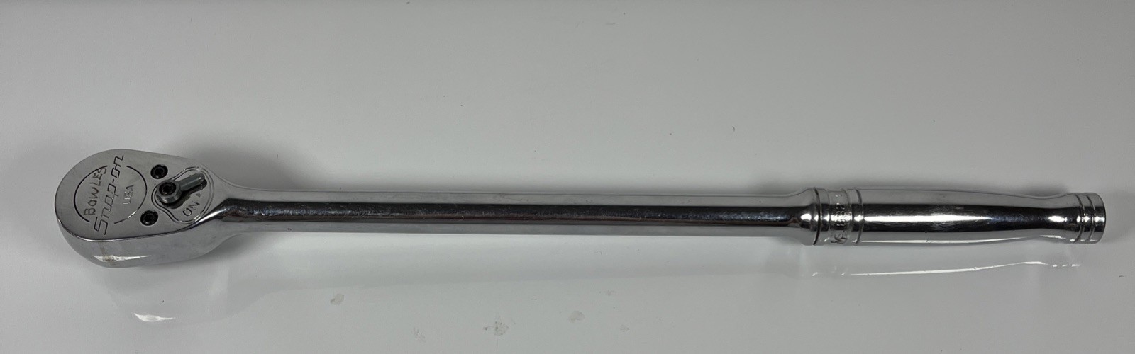 Snap-On Tools SL832 Long Handle Ratchet 1/2″ Drive Chrome 15″