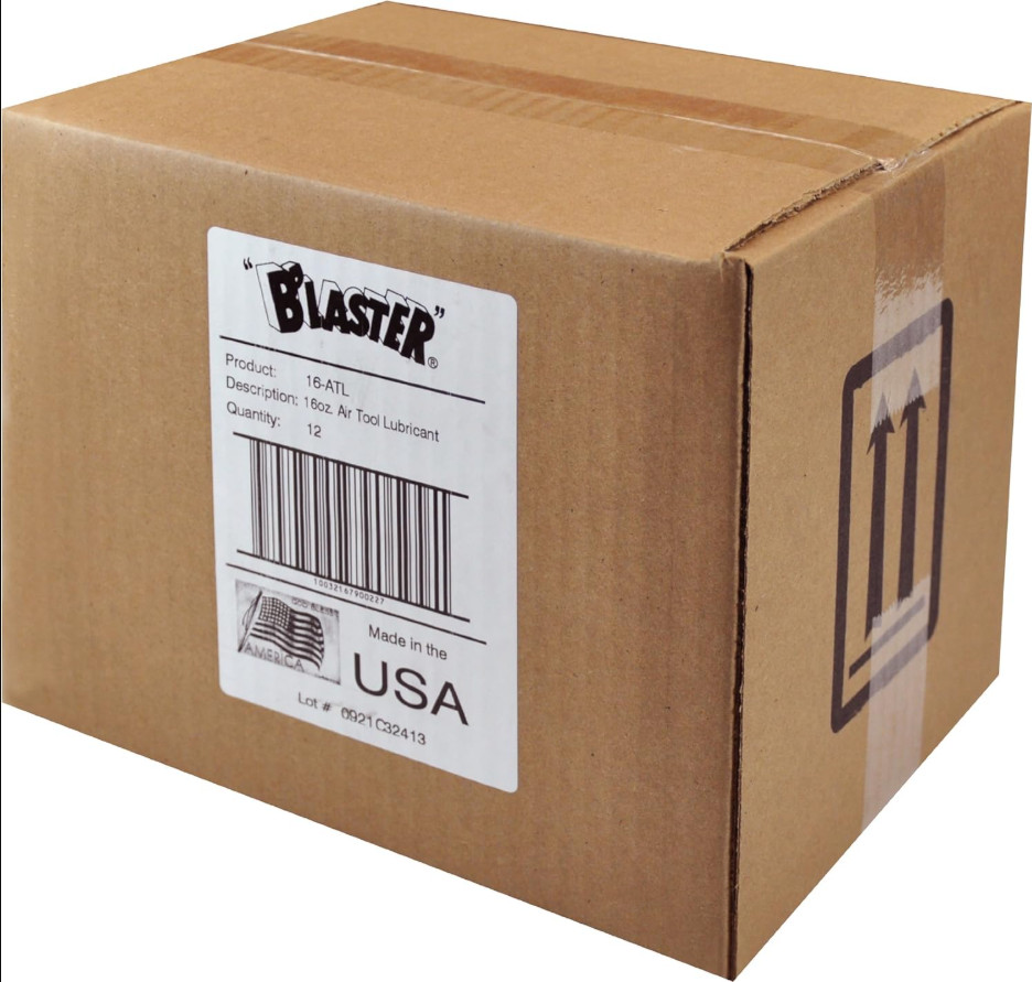 B’laster Air Tool Lube 16oz Case of 12