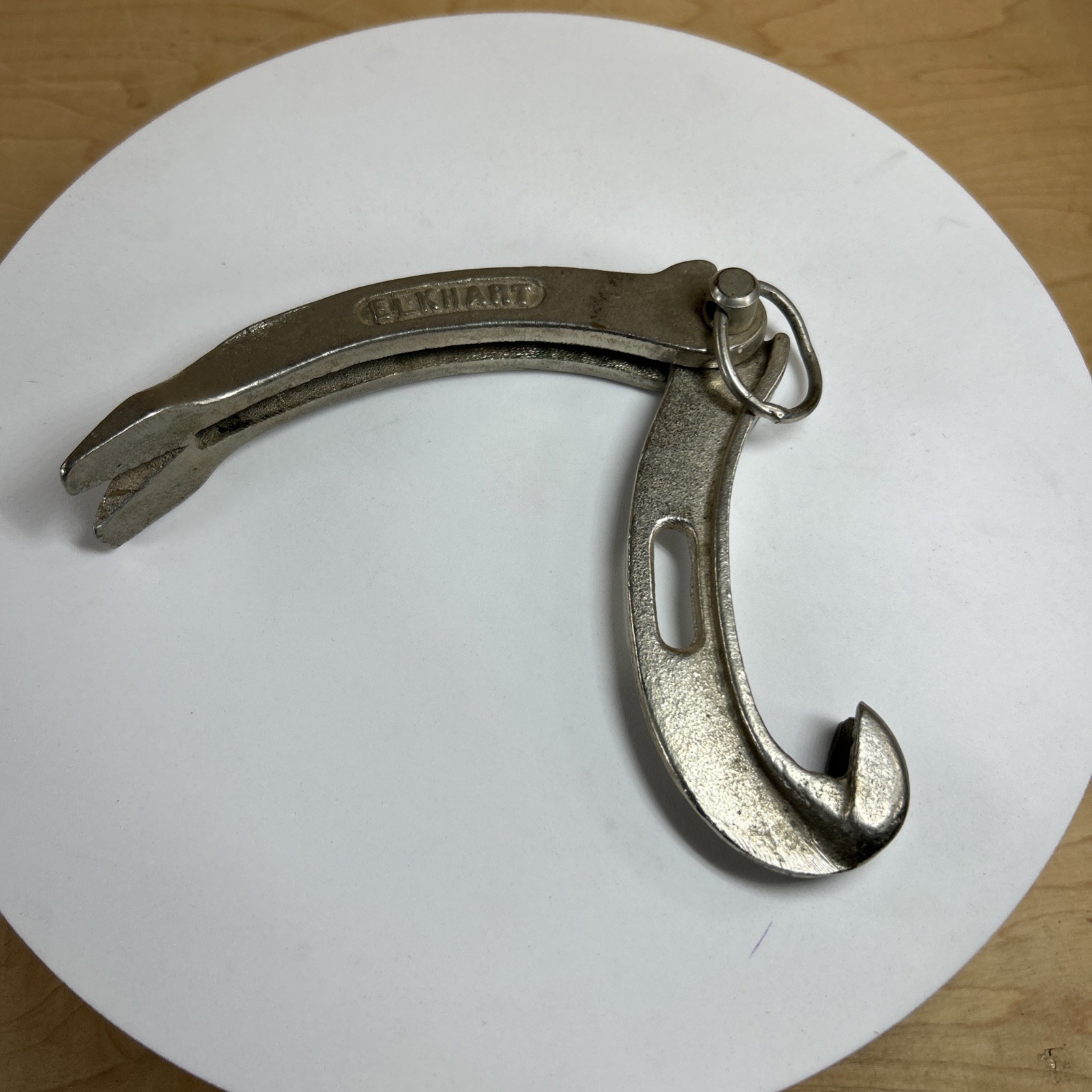 Elkhart Akron SPANNER Pin Hook Wrench Rocker Lug Fire Hose Folding