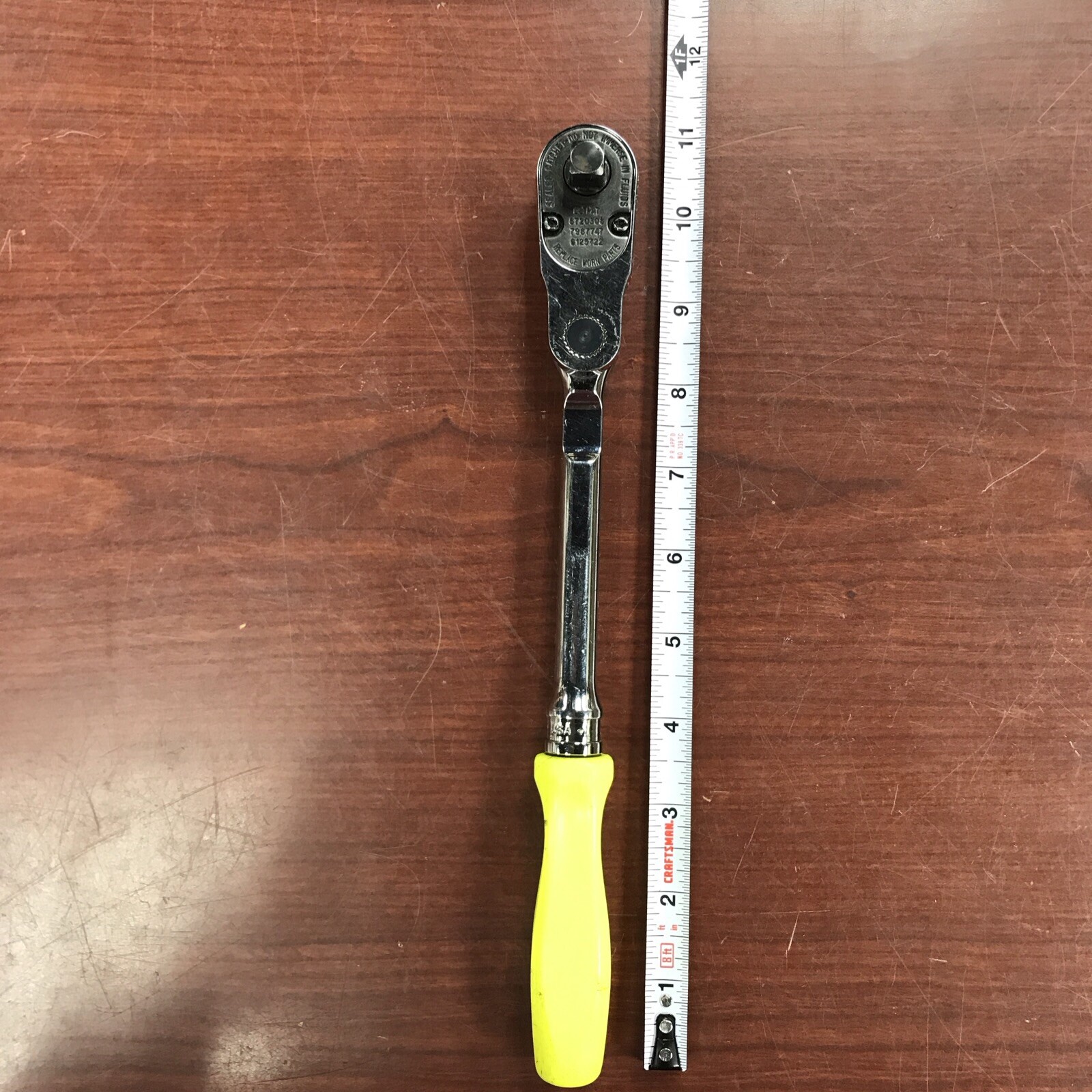 Snap-on FHD80MP 3/8″ Drive Multiposition Yellow 11″ Ratchet