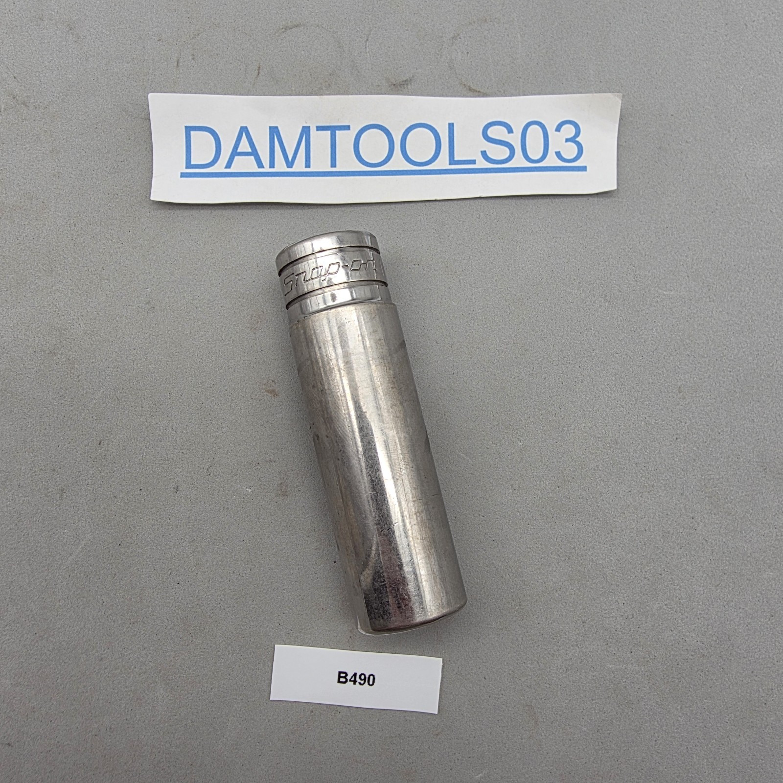 Snap-on Tools 11/16″ TS221 Deep Socket 1/2″ Drive SAE 6 Point Chrome USA