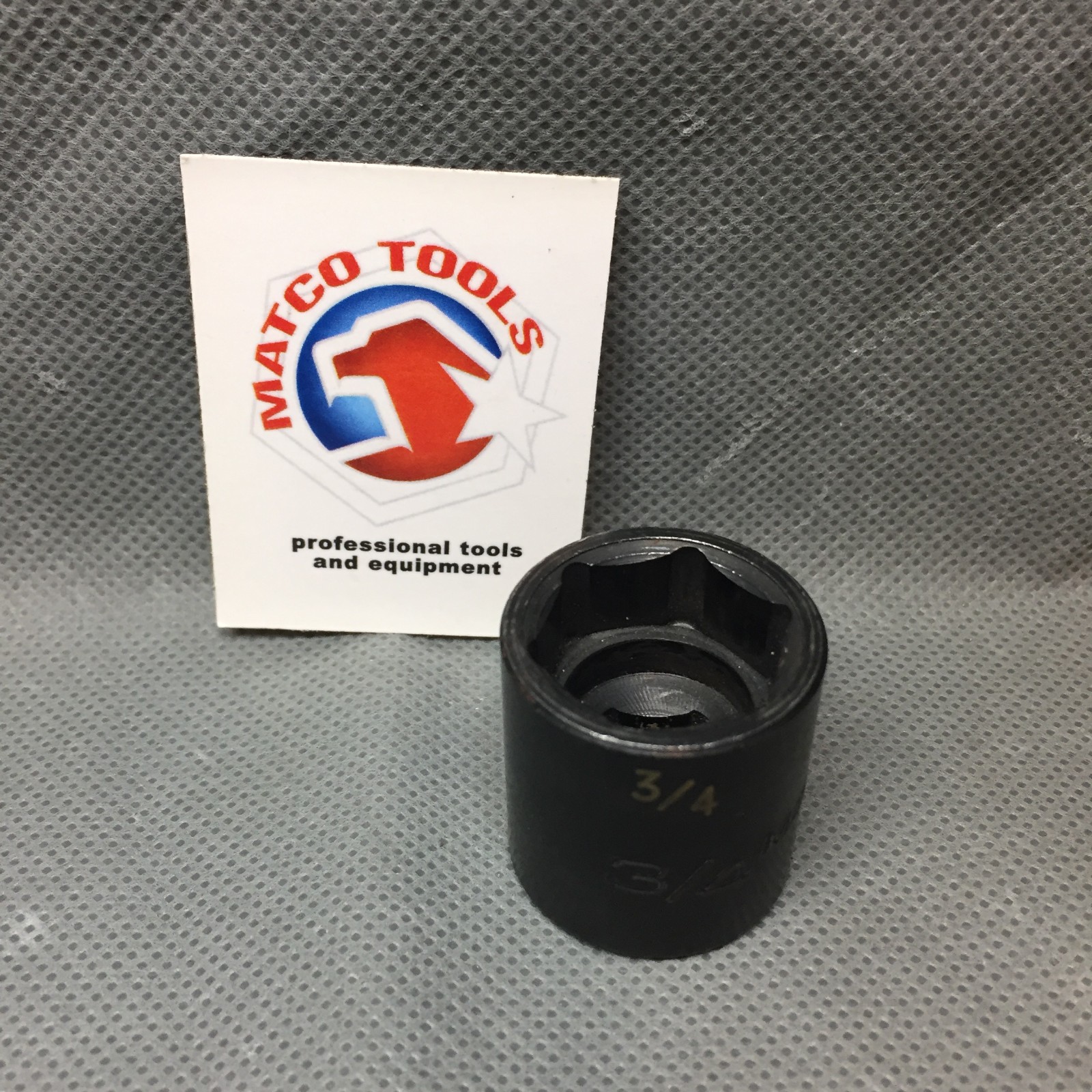 Matco Tools BP246A 3/4″ SAE Shallow Impact Socket 3/8″ Drive 6 Point
