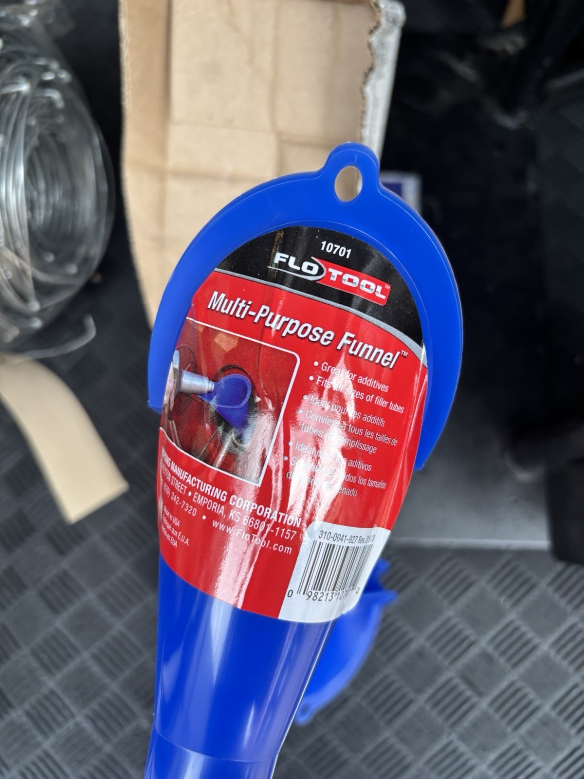 10 FloTool 10701 Multi-Purpose Funnels New Automotive Oil Fuel Additive Funnels