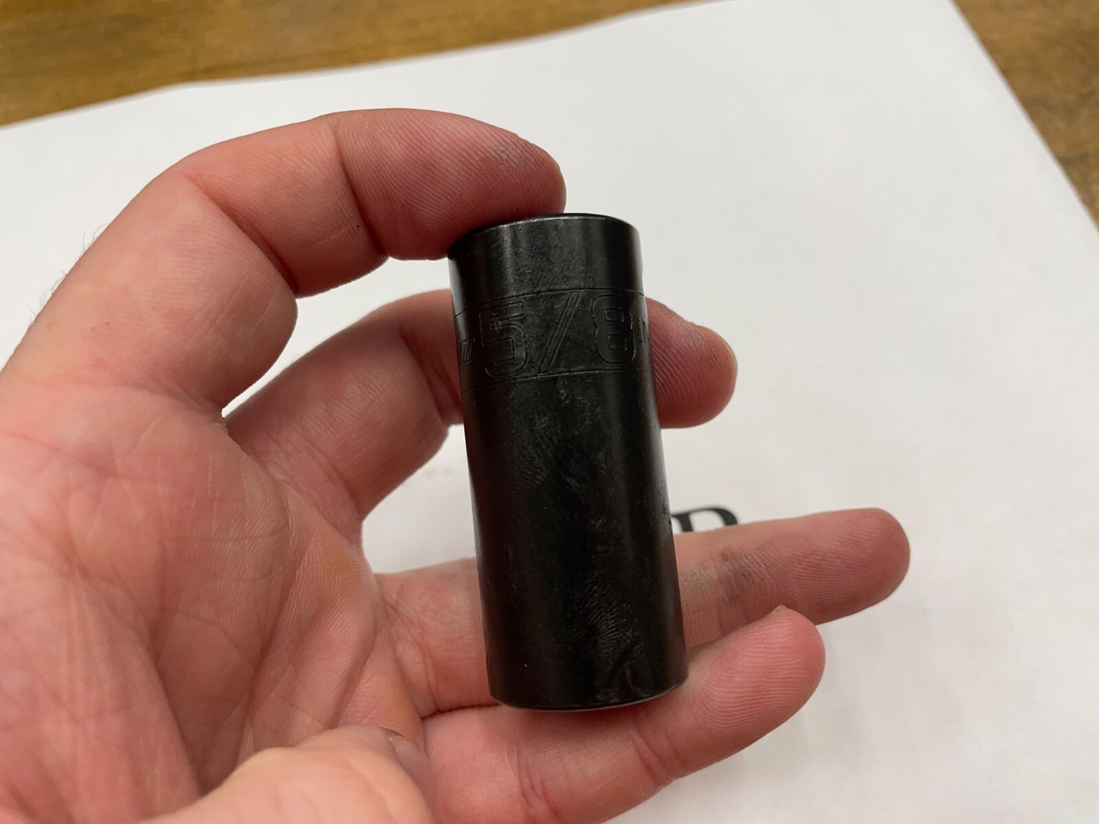 Snap-On Tools USA NEW 1/2″ Drive 5/8″ SAE 6pt Semi Deep Impact Socket IMS200