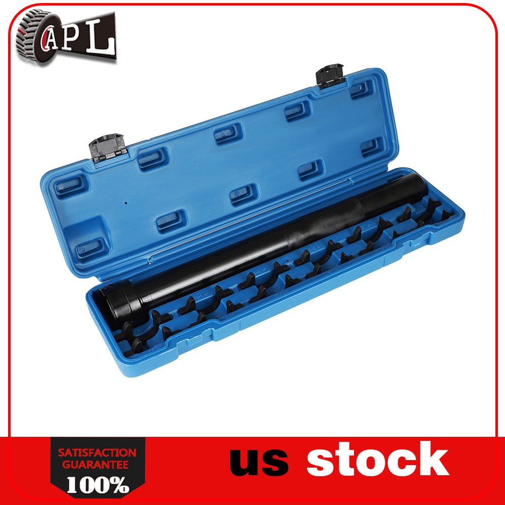 13pc Inner Tie Rod Removal Installation Tool Set with 12 SAE & Metric Adaptors