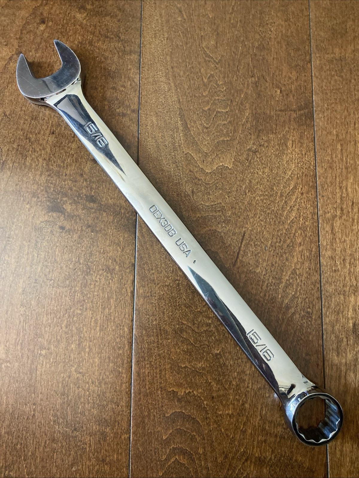 SNAP ON TOOLS NO. OEX30B SAE 15/16″ FLANK DRIVE 12-PT COMBINATION WRENCH