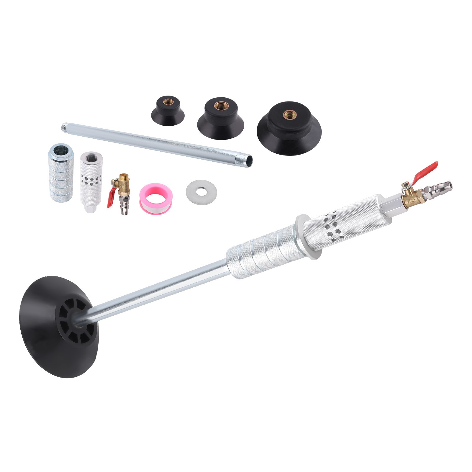 Air Pneumatic Dent Puller Car Auto Body Repair Suction Cup Slide Tool Hammer set