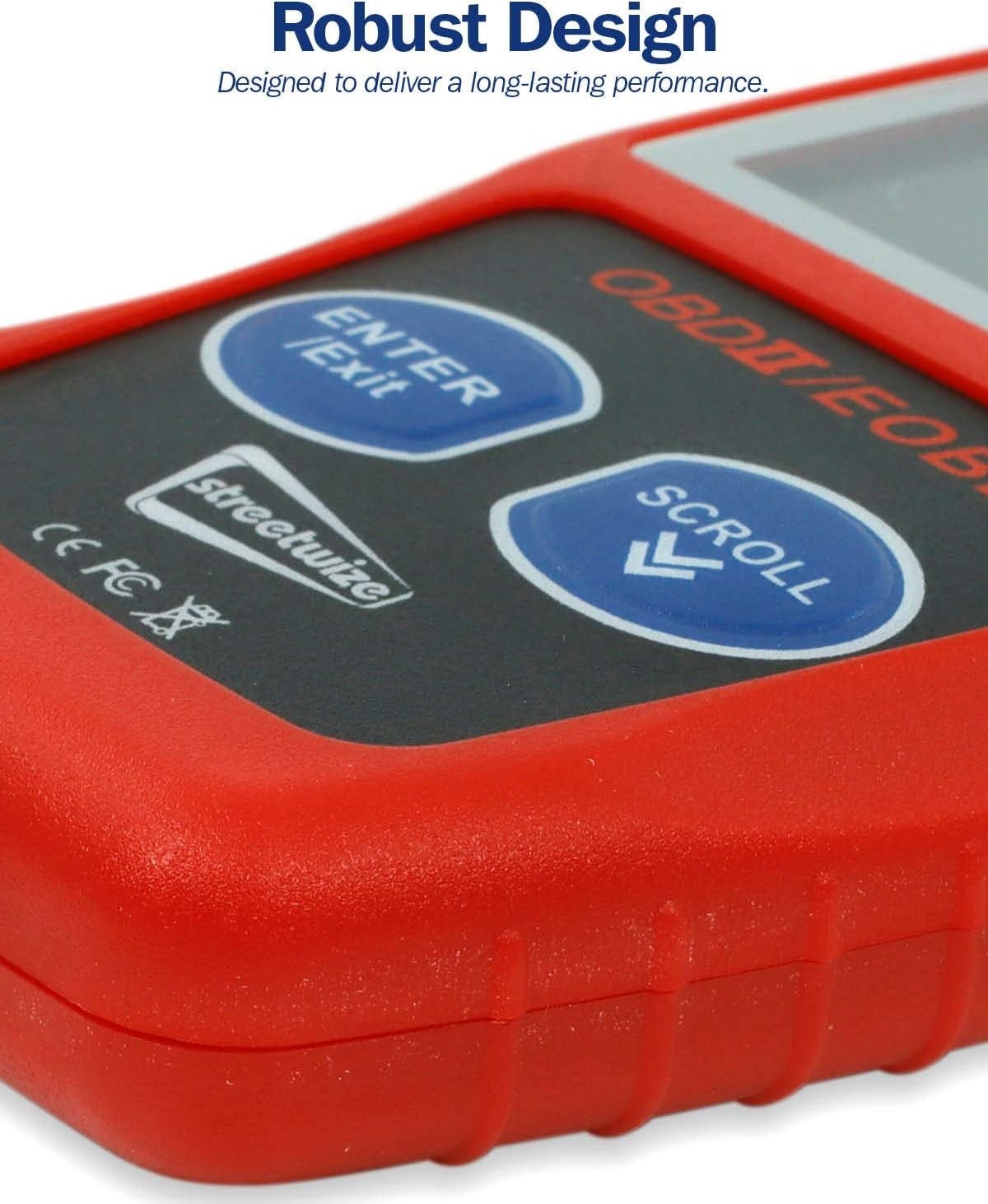 MPE OBDII Car Engine Scanner Diagnostic Fault Error Code Reader with LCD Display