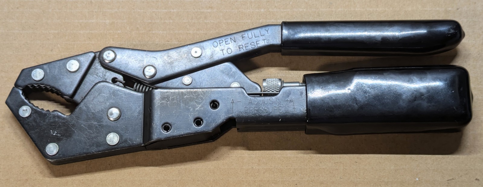 Craftsman Professional 45309+45307 Auto Lock Pliers + Clench Wrench + Robo Grip