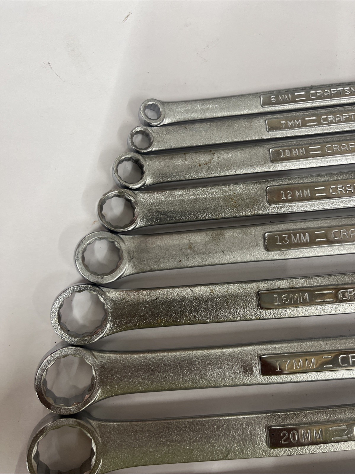 Craftsman Metric Double Box End Wrench Set 12 Point 6mm -30mm 12pc USA BIN READ