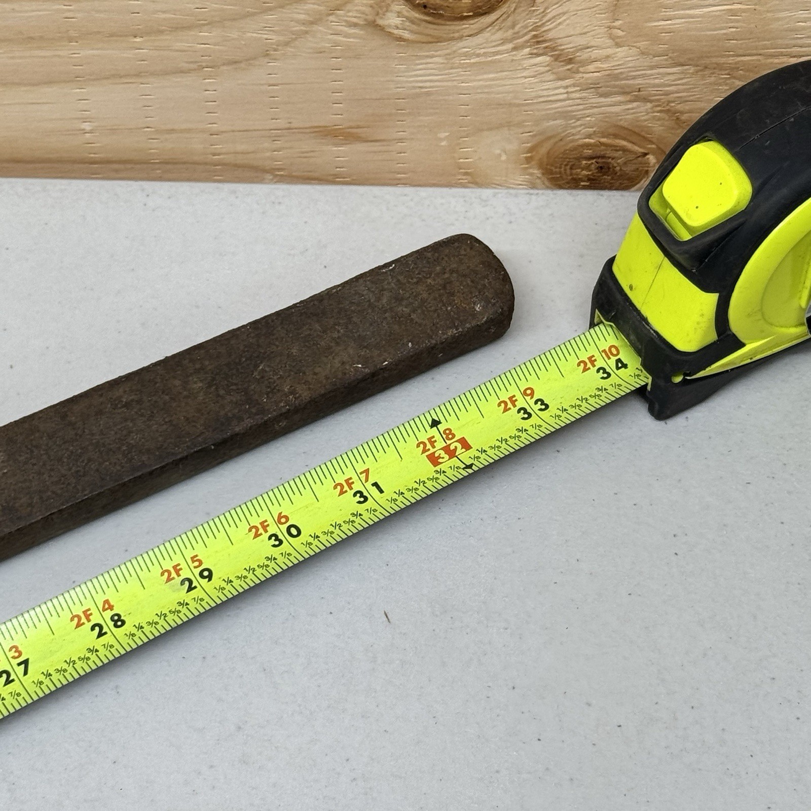 Vintage Giant 15lb Pipe Wrench 34” Rustic Heavy Duty Adjustable Plumbing Tool