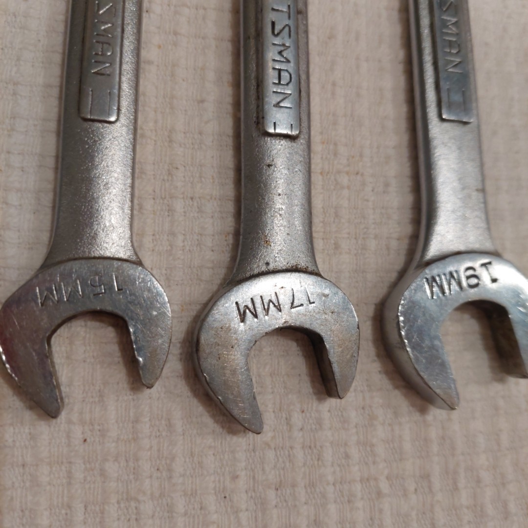 CRAFTSMAN Metric 12PT Combination Wrench Set (7-pieces) 9mm-19mm U.S.A.