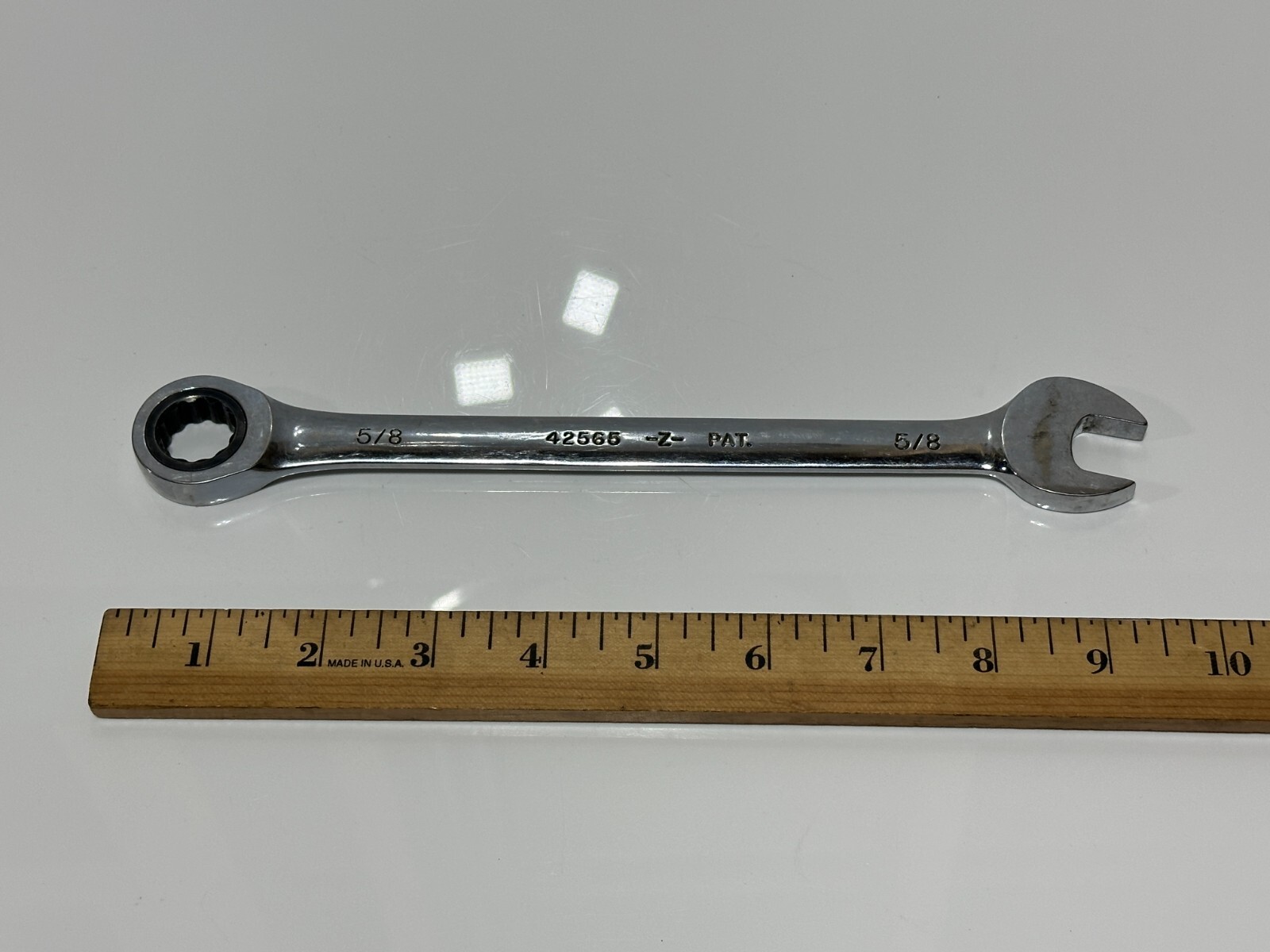 Craftsman Tools 5/8″ SAE Ratcheting Combination Wrench, 42565 – Z – Series