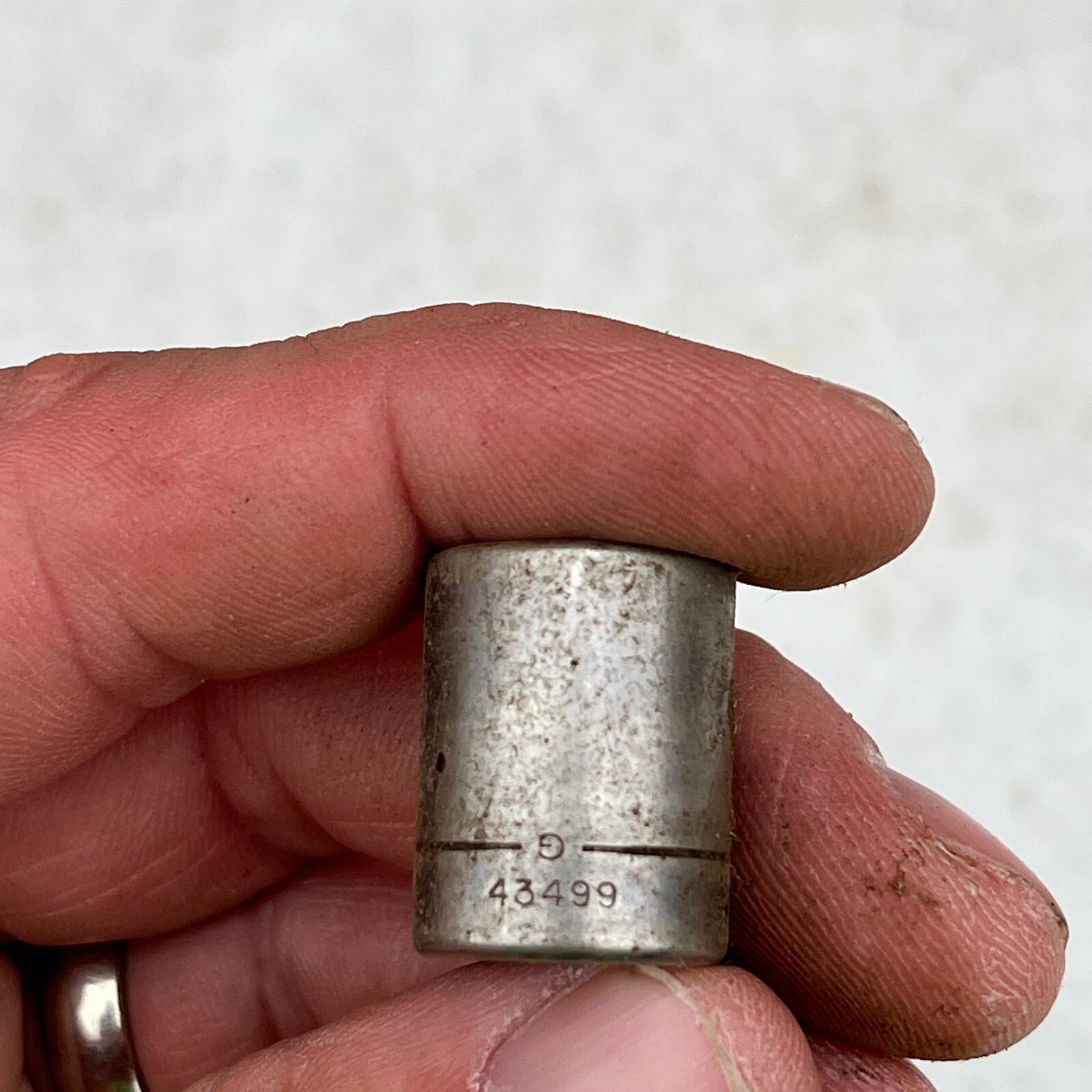 Craftsman USA 1/2″ 6 Point 1/4″ Drive Shallow Chrome Socket 43499 G Series