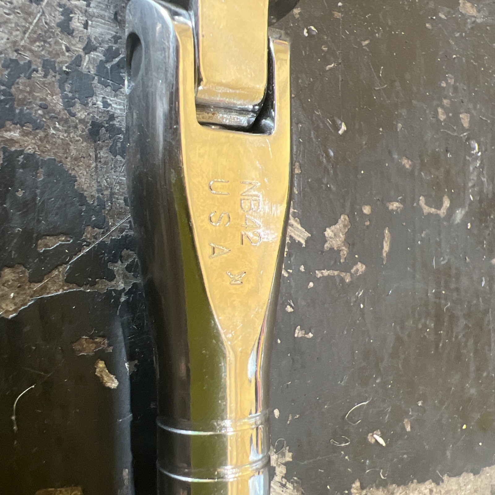 NOS Napa USA Made NB42 Stubby Flex Ratchet Same Are Craftsman 44834 NEW