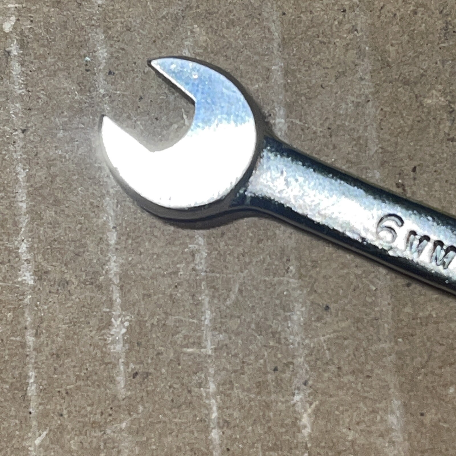 Vintage Duro / Indestro USA 40607A 6 MM X 7 MM Metric Open End Wrench