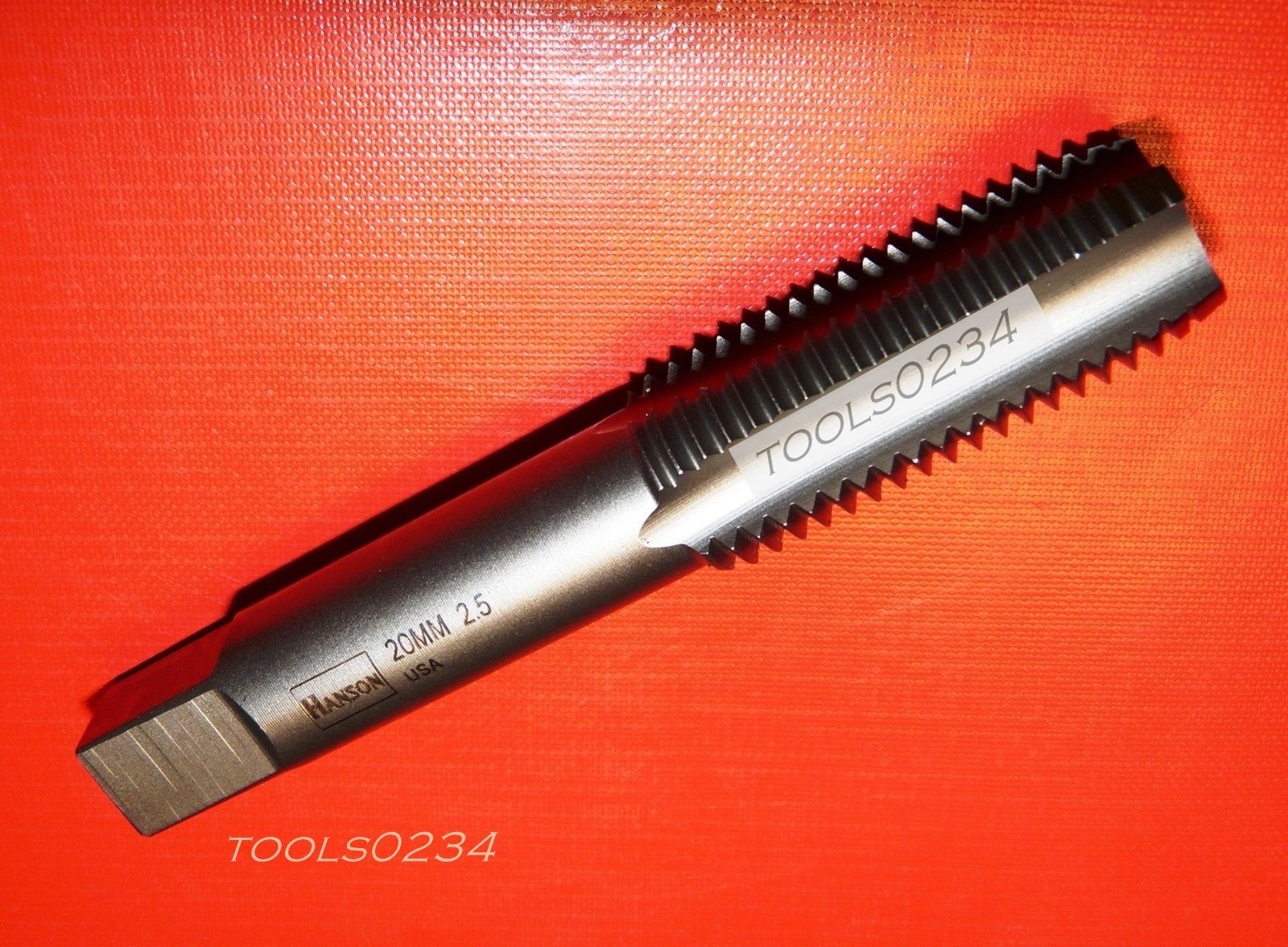 1764 ZR M20 X 2.5 Metric CS Plug Tap 4FL USA RH Irwin Hanson Carbon Steel